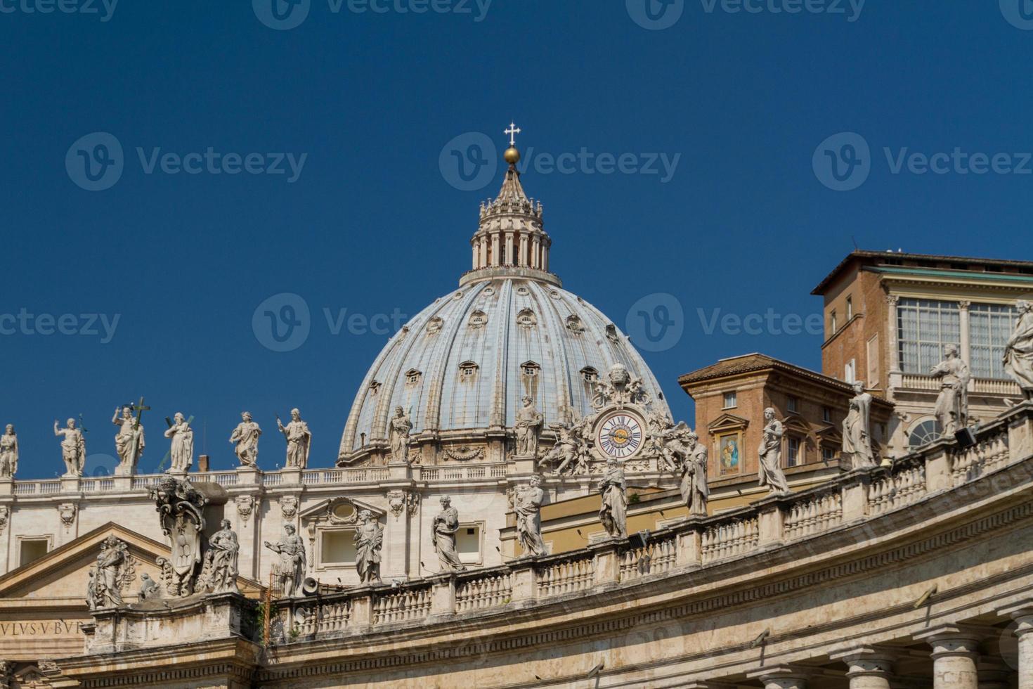 basilica di san pietro, città del vaticano, roma, italia foto