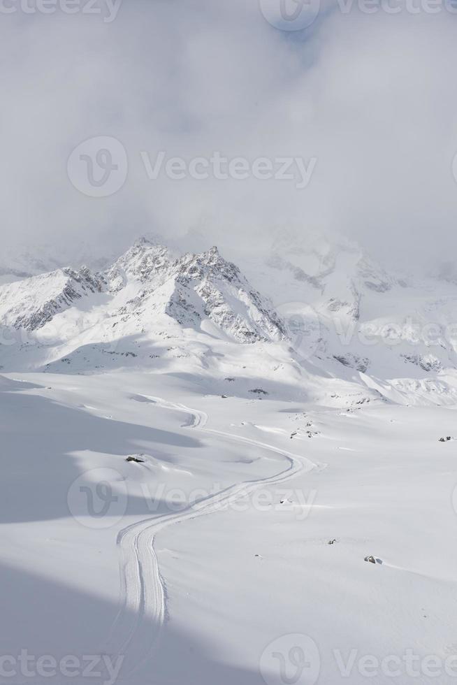 Cervino di montagna zermatt svizzera foto