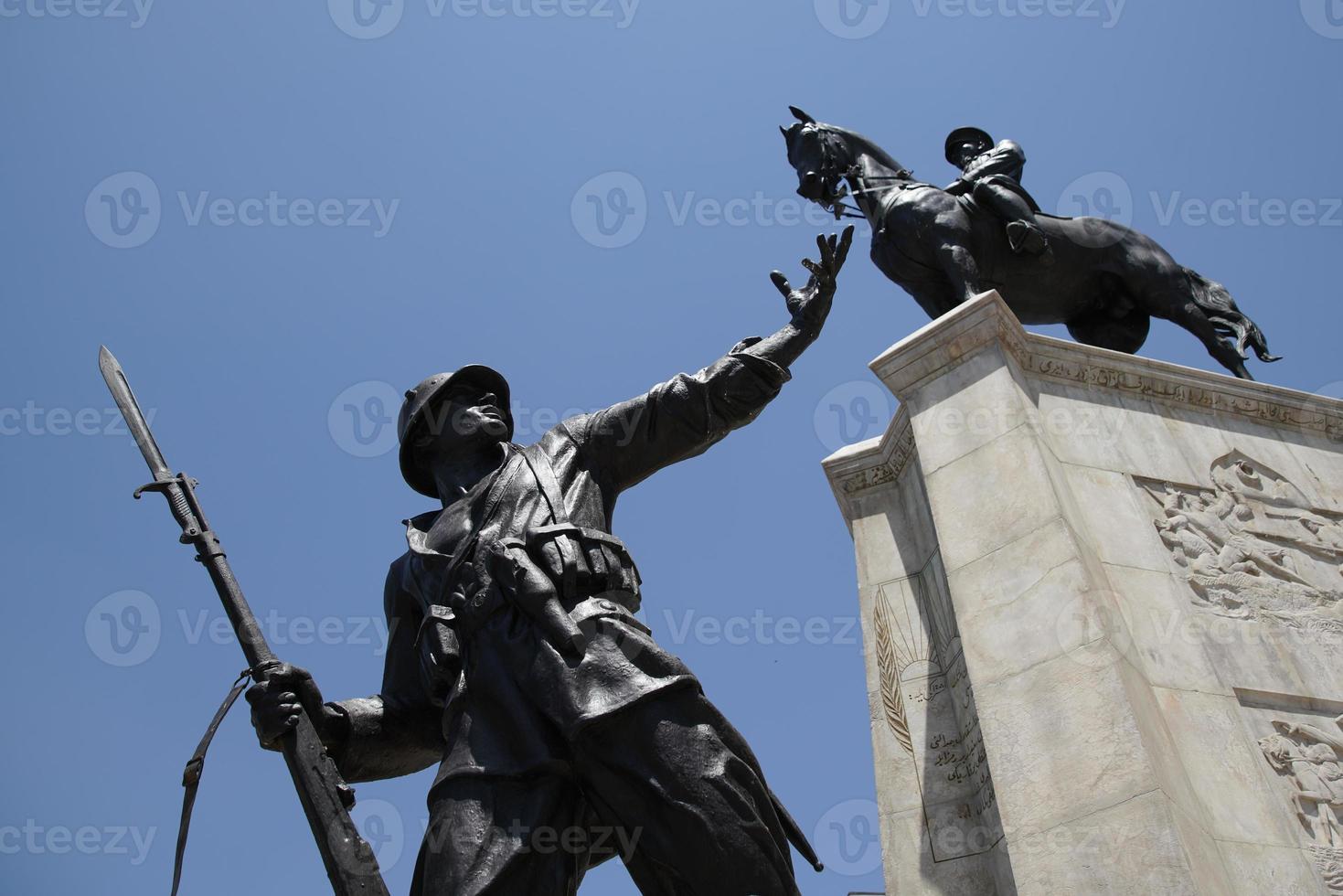 monumento alla vittoria ad ankara, turkiye foto