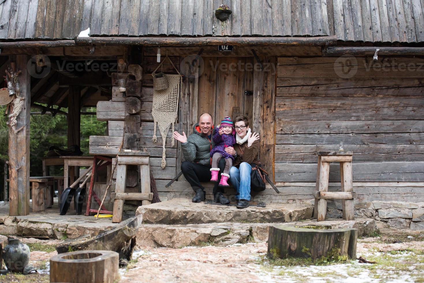 giovane famiglia ritratto foto