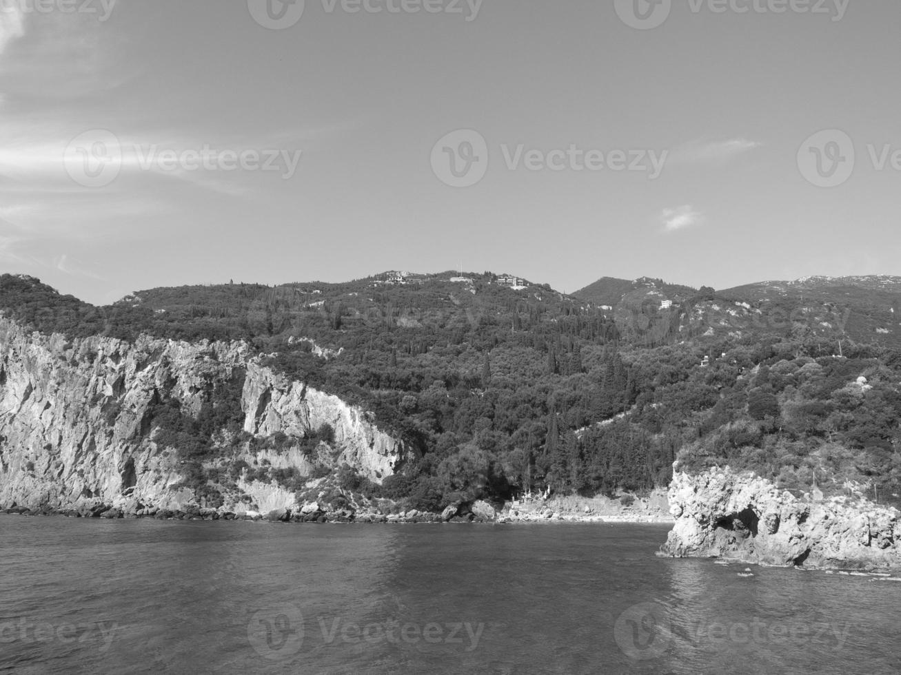 a il spiaggia di Corfù foto