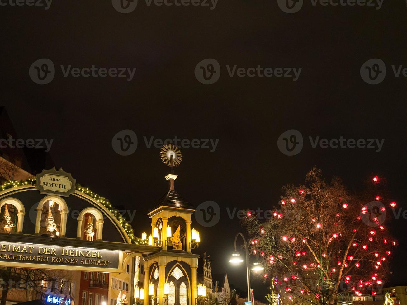 Natale tempo nel colonia foto