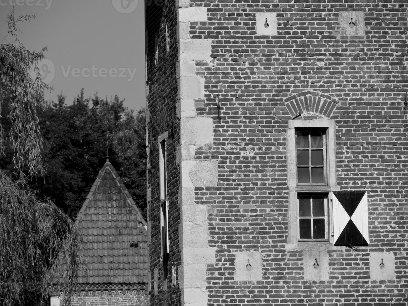 vecchio castello nel il Tedesco Münsterland foto