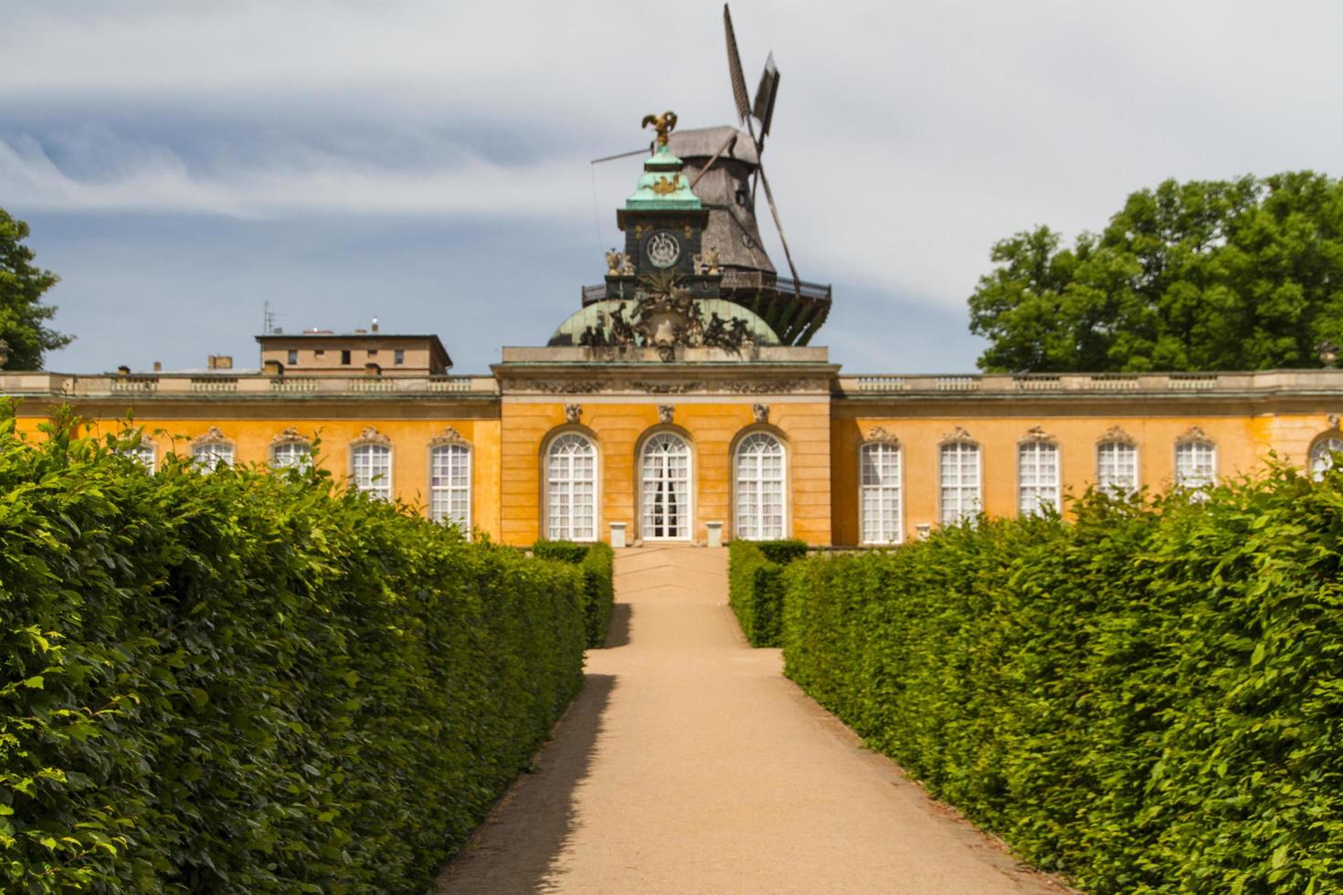 potsdam, Germania, 2022 - Sud facciata di sanssouci immagine galleria nel potsdam, Germania foto