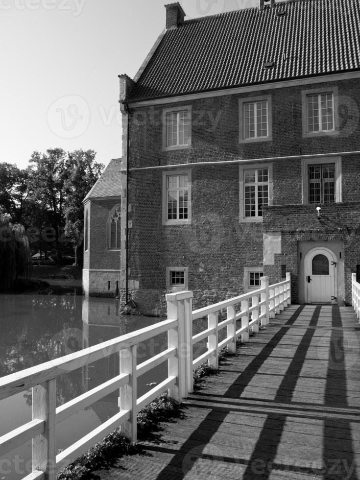 vecchio castello nel il Tedesco Münsterland foto