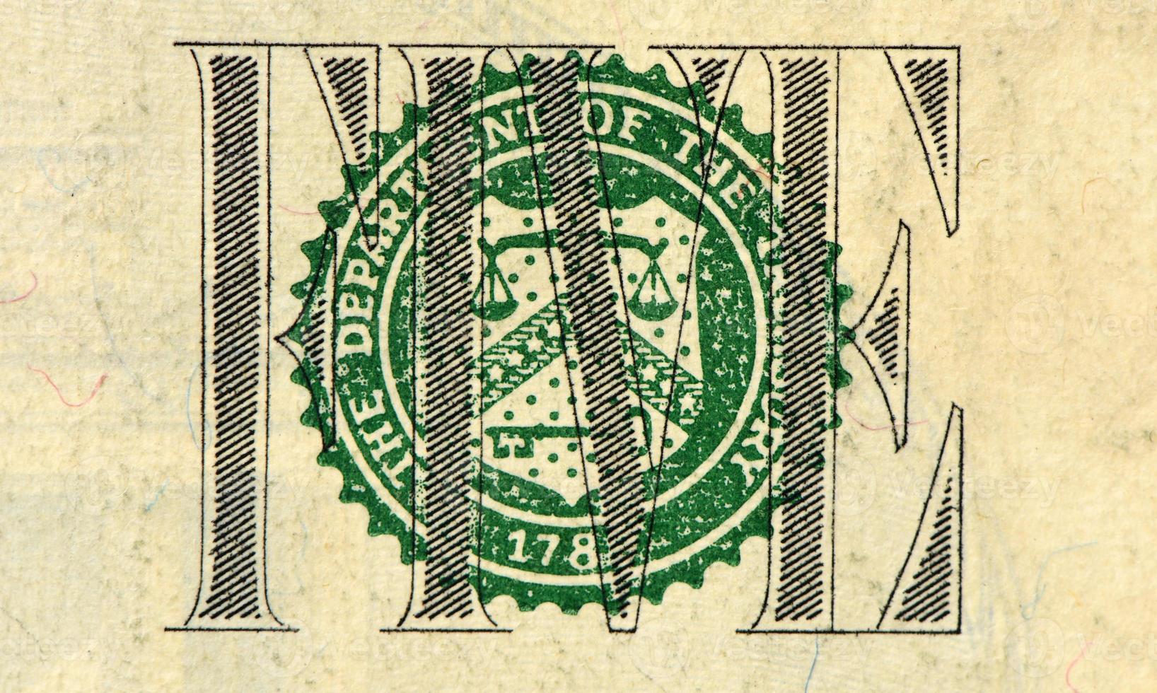 banconota da un dollaro foto