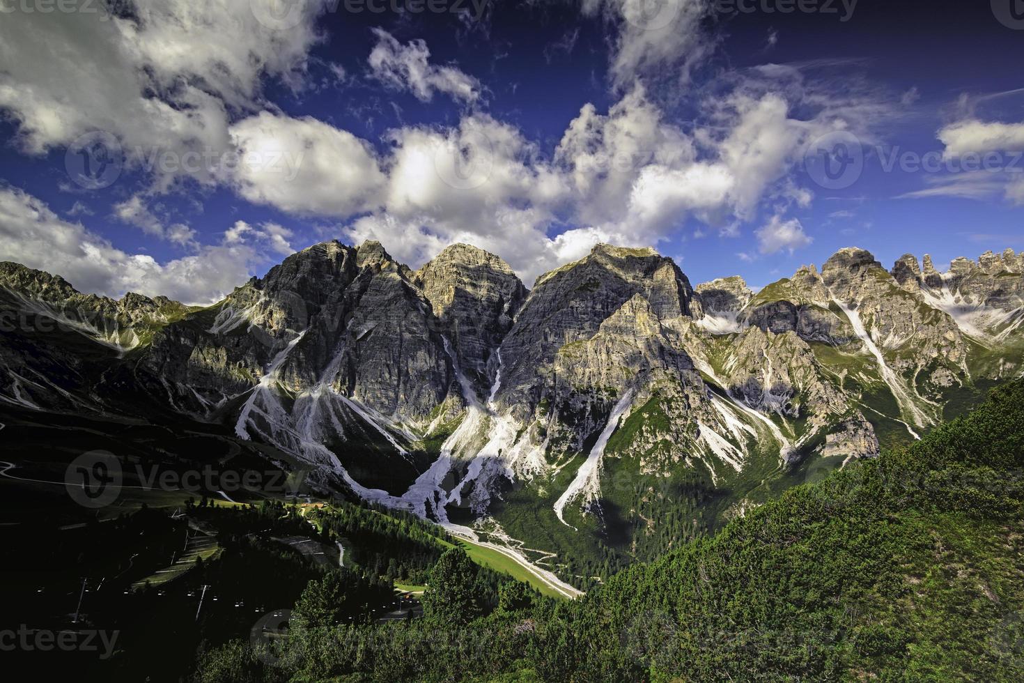 Visualizza a partire dal il montagna sella kreuzjoch foto