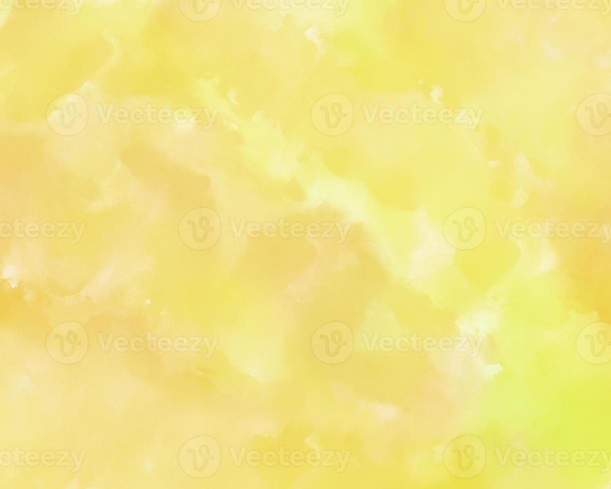 giallo foschia acquerello spruzzo dipinto sfondo, pastello colore con modello nube struttura effetto, con gratuito spazio per mettere lettere illustrazione sfondo foto