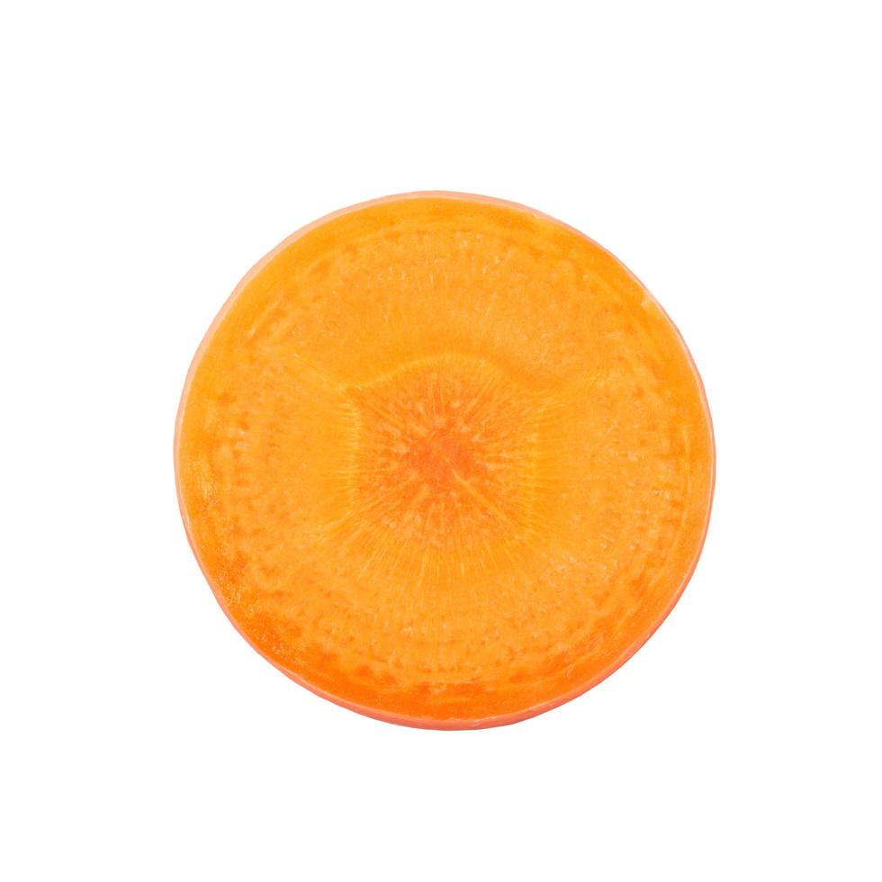 tritato carota fette foto