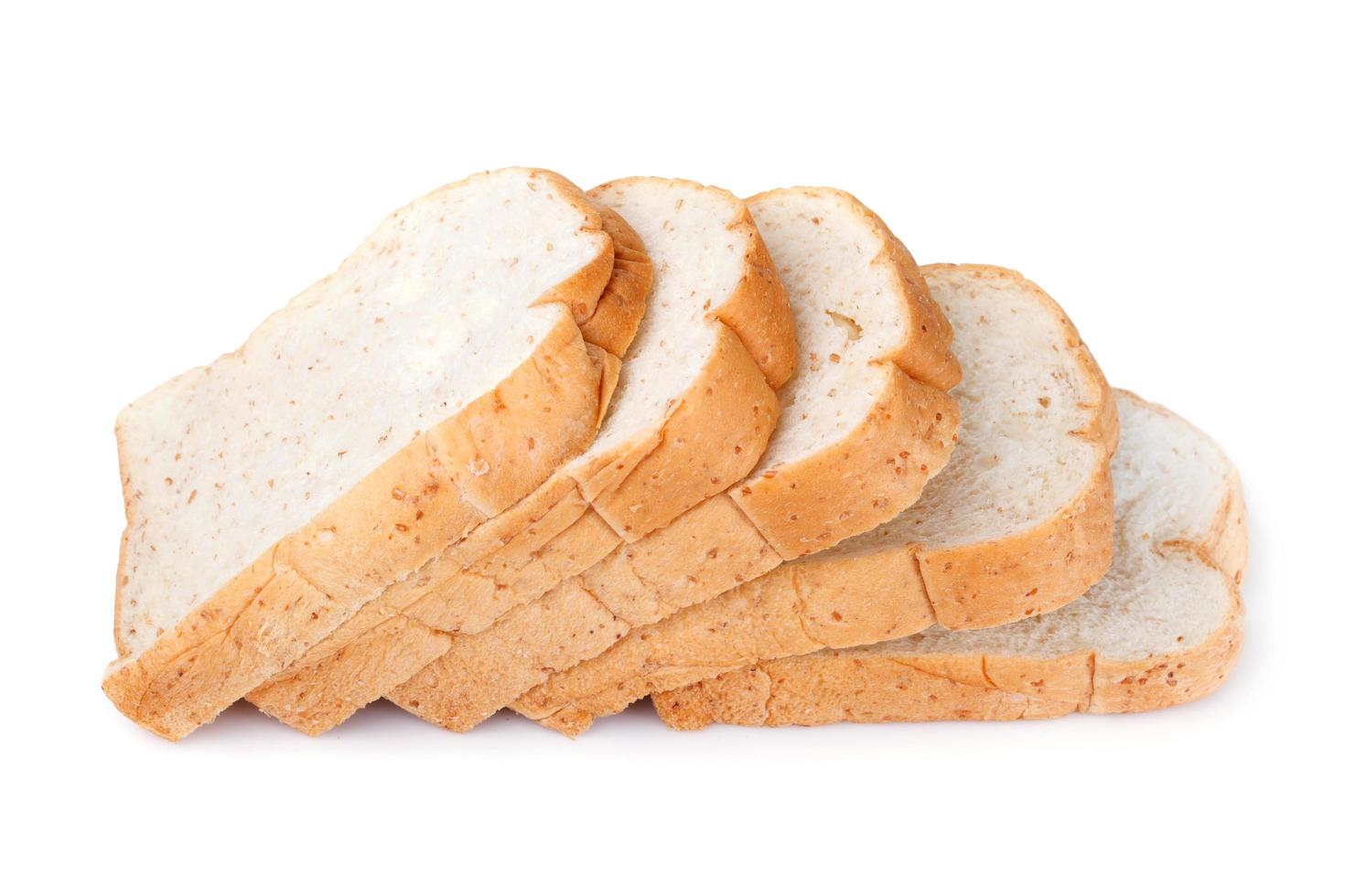 fetta di pane integrale per lo sfondo foto