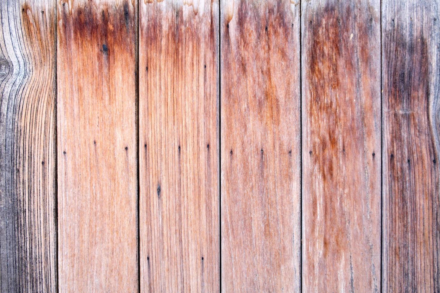 vecchio fondo di struttura della plancia di legno foto