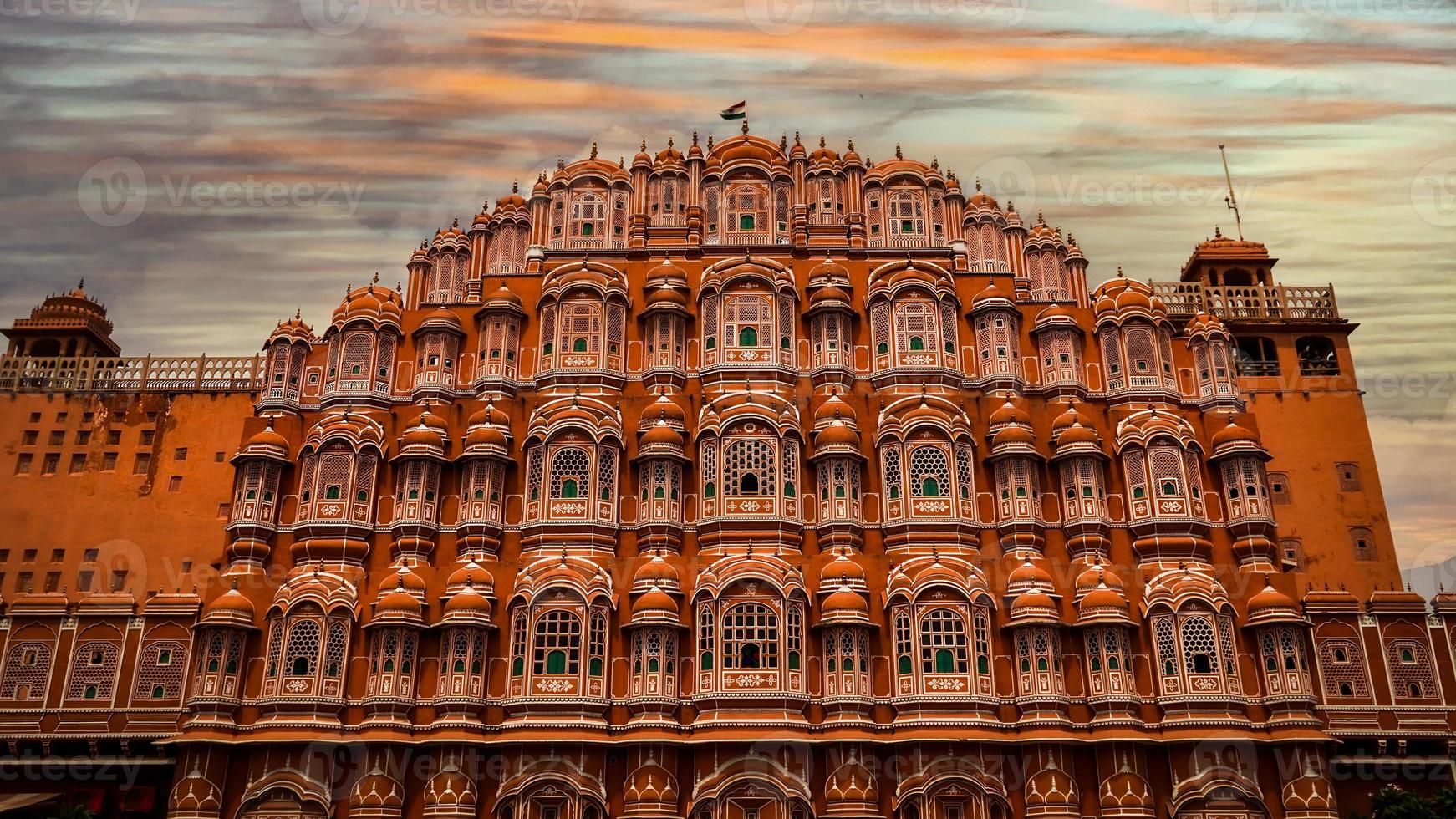 pieno immagine di hawa Mahal di Rajasthan foto