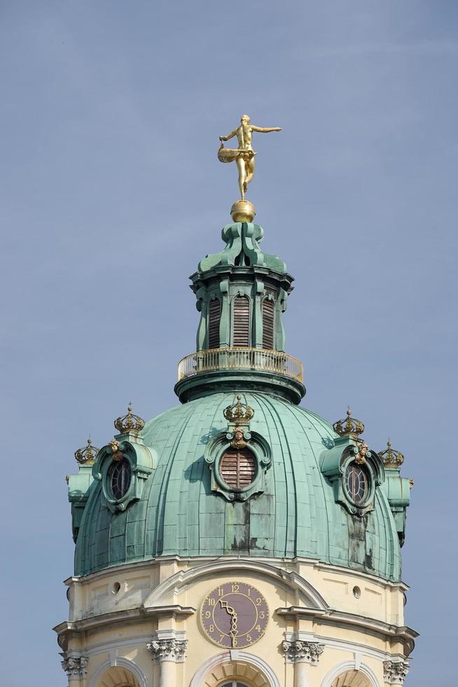 Berlino, Germania - settembre 15, 2014. vicino su parte di il charlottenburg palazzo nel Berlino su settembre 15, 2014 foto