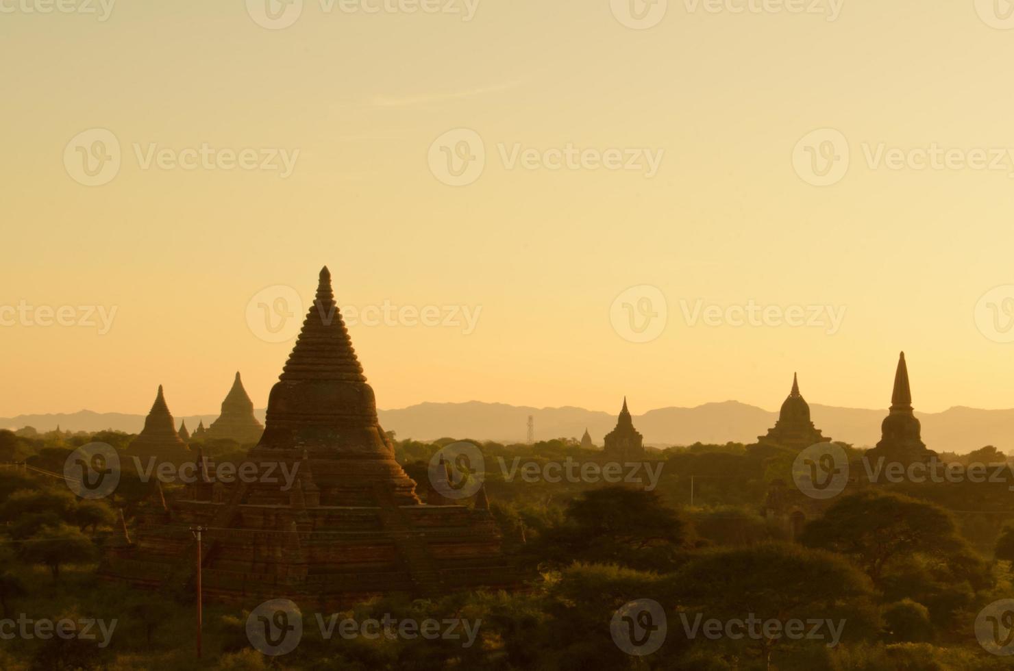 pagode a Bagan, Myanmar foto