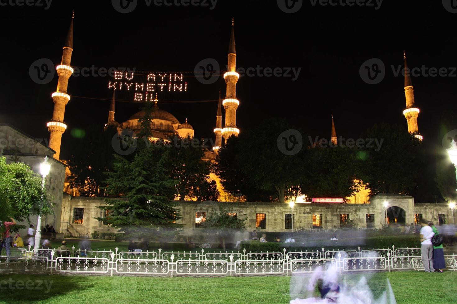 sultano ahmed blu moschea, Istanbul foto