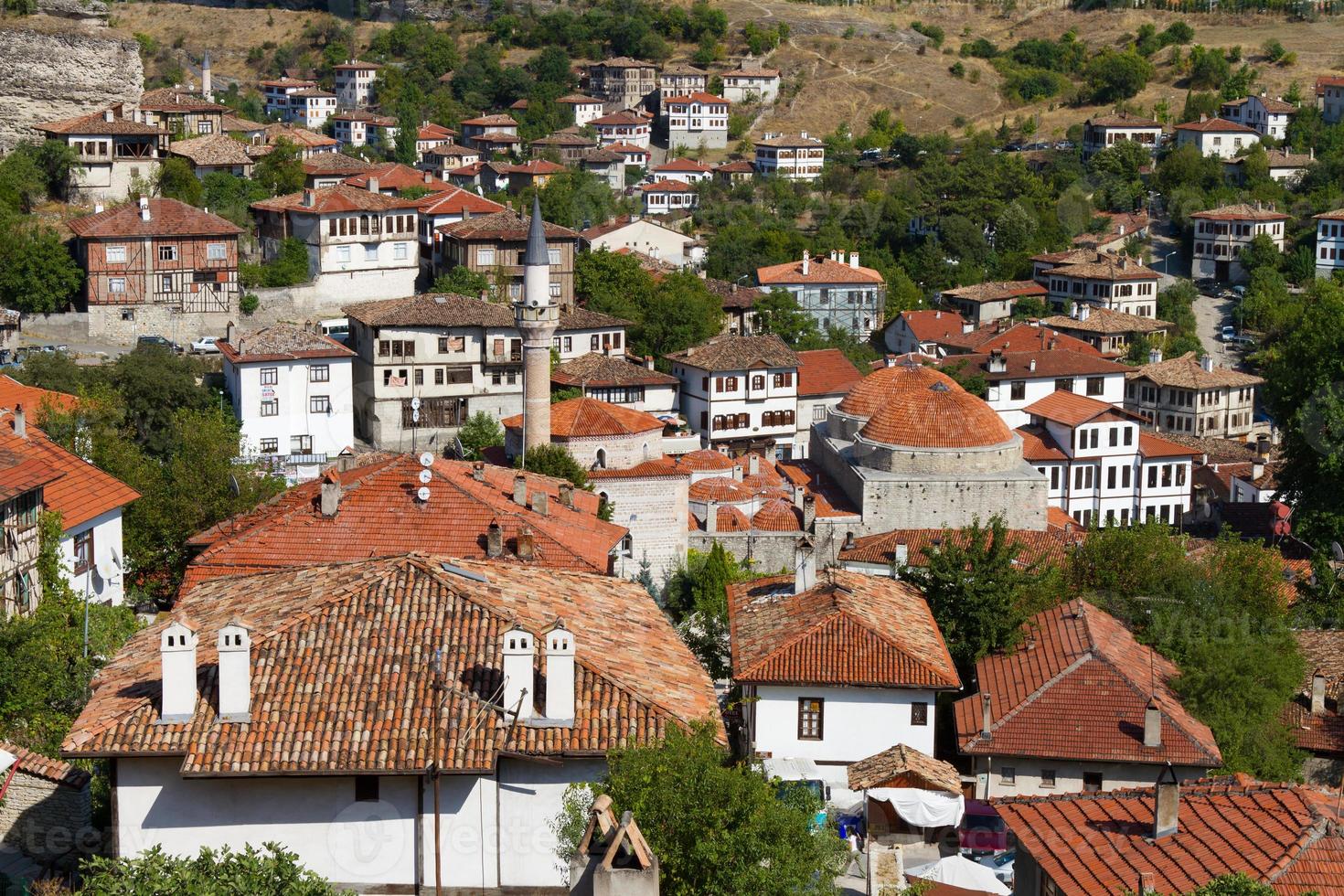 tradizionale ottomano case a partire dal safranbolù, tacchino foto
