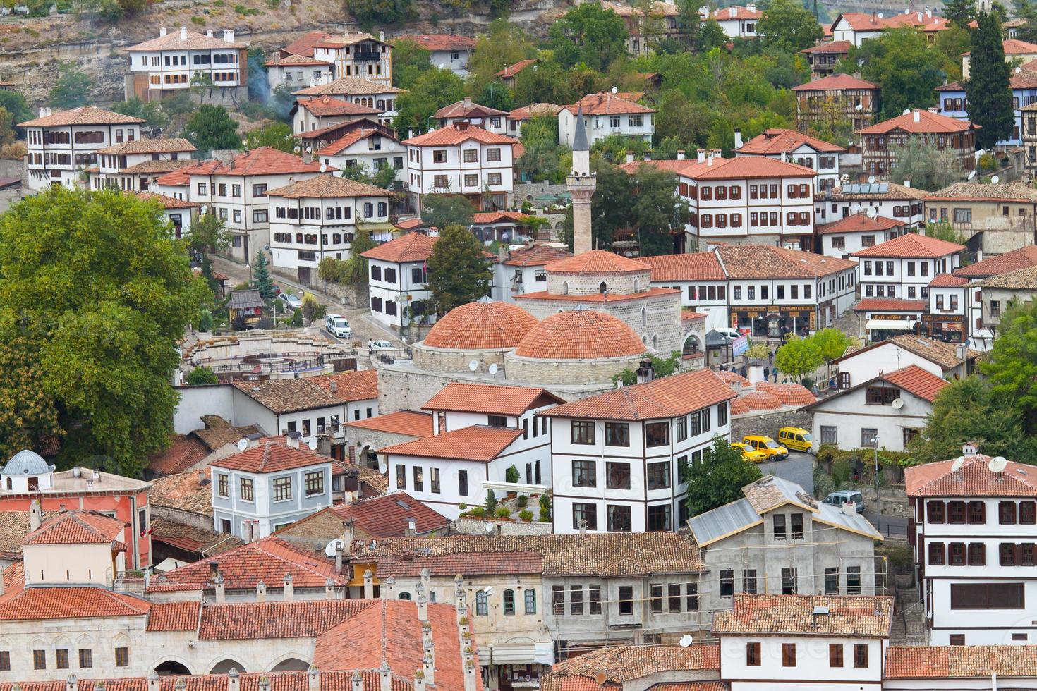 tradizionale Turco case a partire dal Safranbolu foto