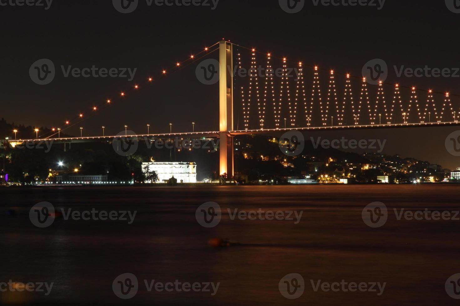 bosphorus ponte a partire dal Istanbul, tacchino foto