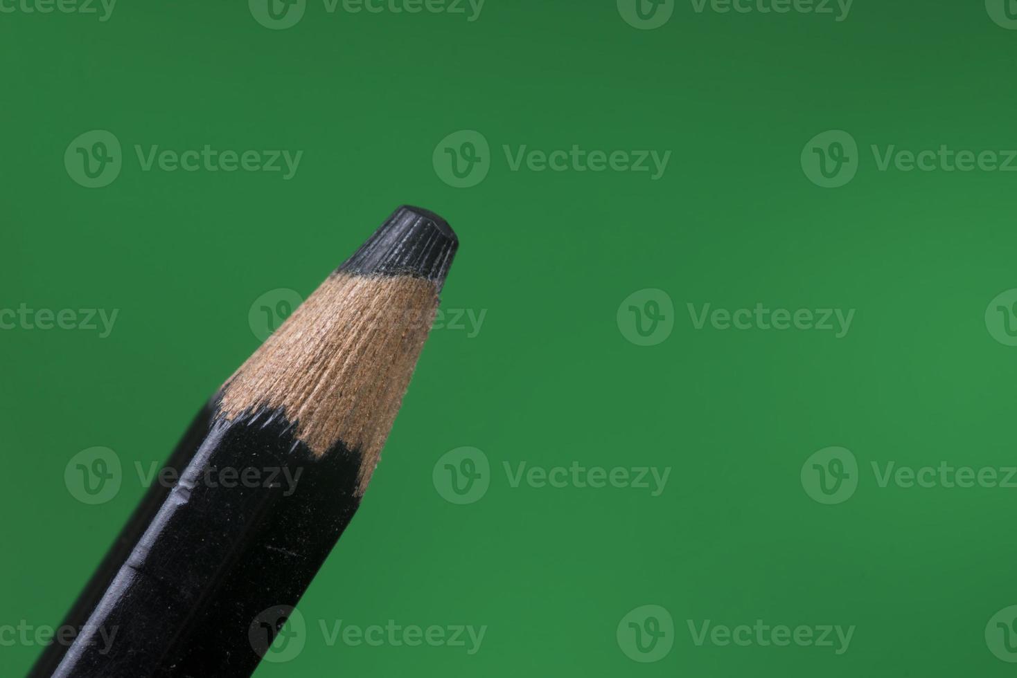 mancia dettaglio di colore matite su un' verde sfondo foto
