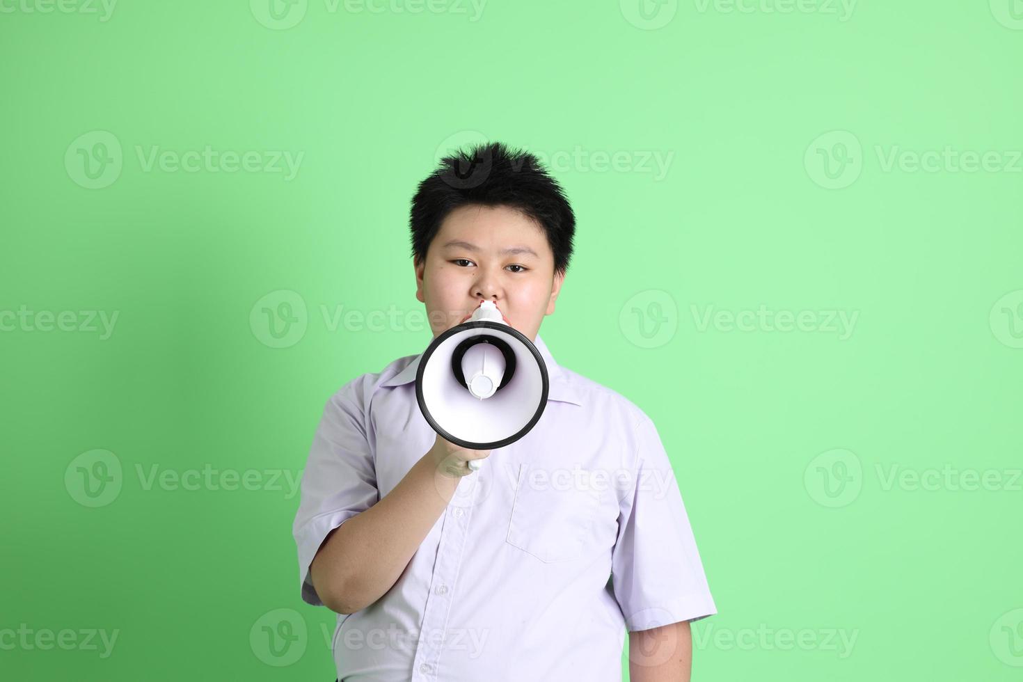 alunno nel uniforme foto