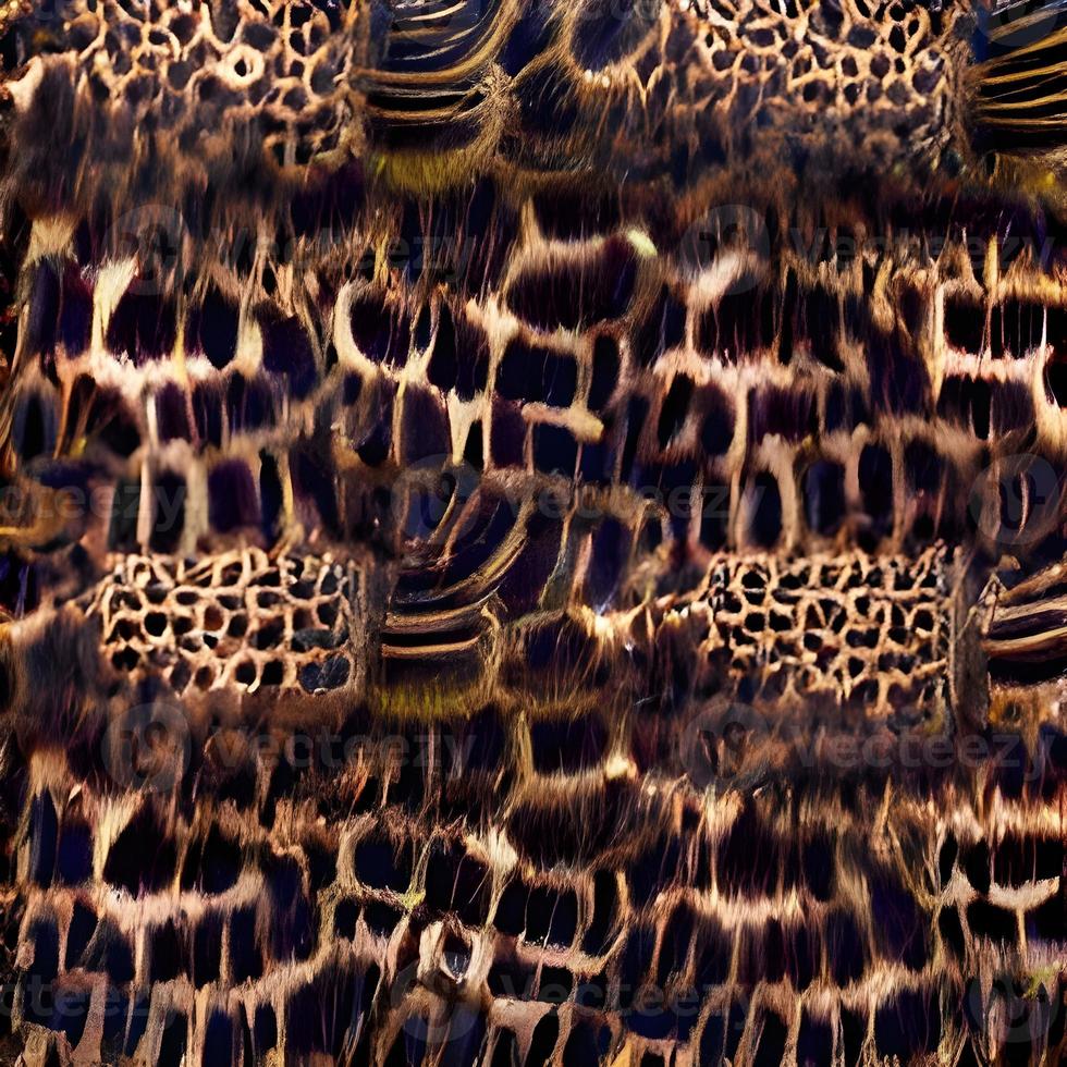 leopardo pelliccia modello. africano design. moda tessile modello foto