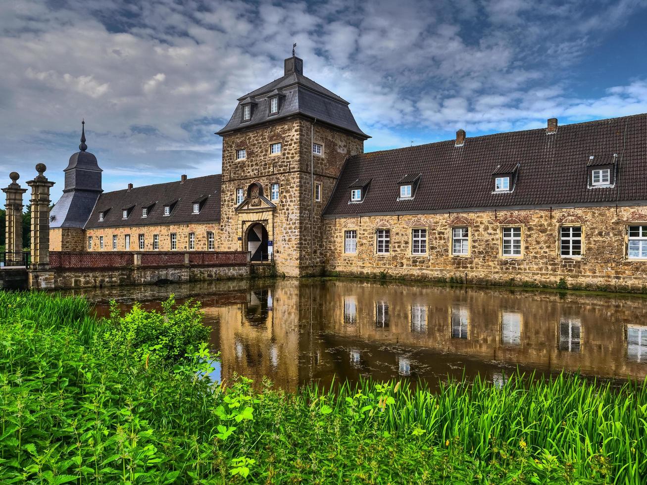 Dorsten, Germania, 2021-il castello di lembeck nel Germania foto