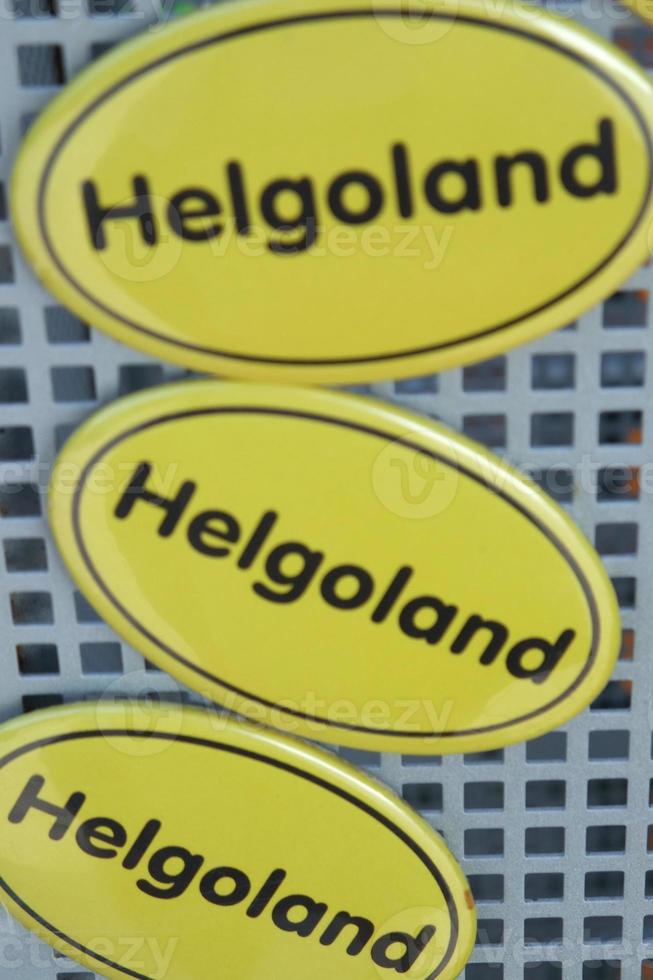l'isola di Helgoland foto
