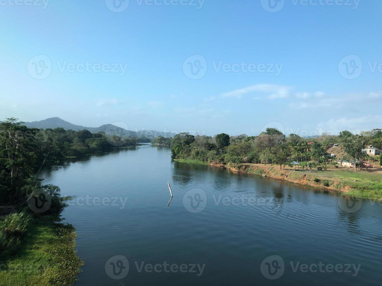 Panama città e il Panama canale foto