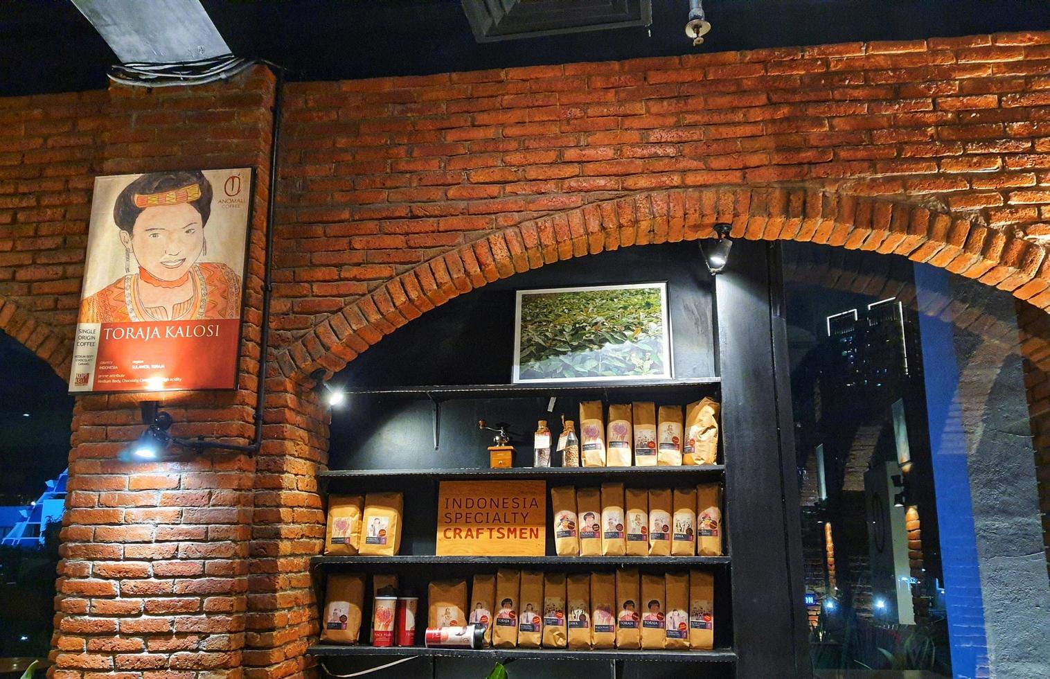 Giacarta, Indonesia su luglio 2022. uno di il Locale caffè fatto nel Indonesia. foto