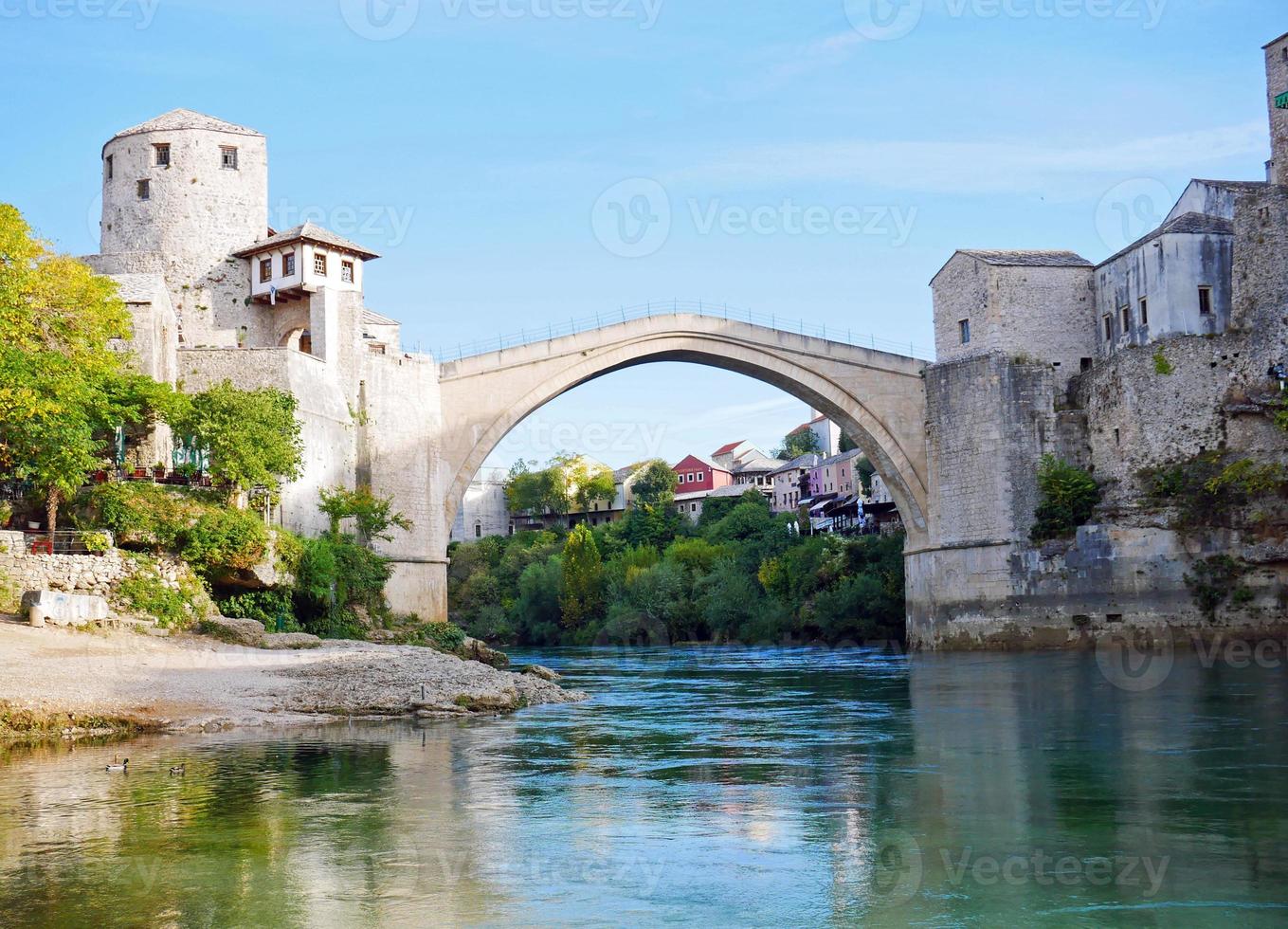 il famoso ponte stari maggior parte nel mostar, bosnia e erzegovina foto