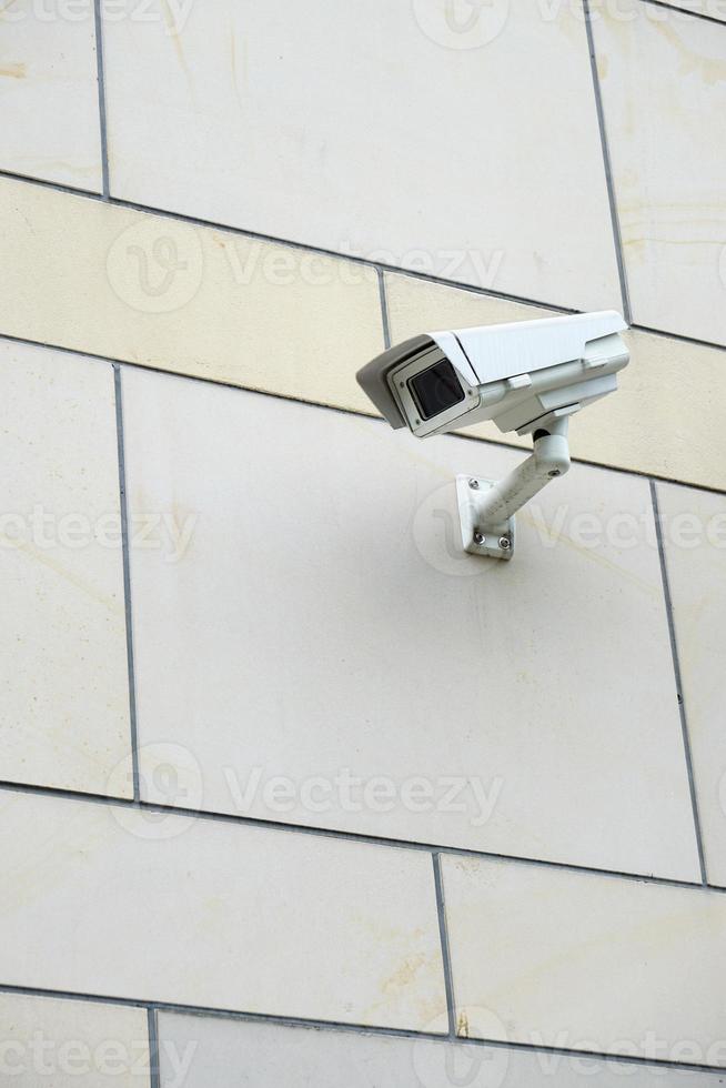 sicurezza telecamera su parete foto