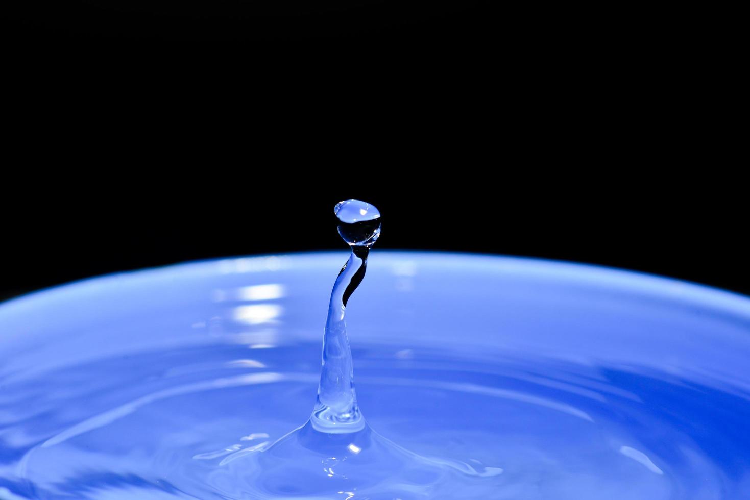 forme astratte dell'acqua. immagine per uno sfondo fatto di acqua. foto