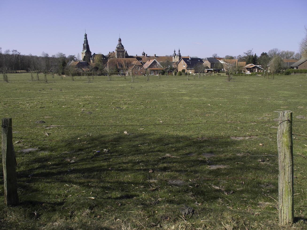 raesfeld, germania, 2020-il castello di rasfeld nel Germania foto