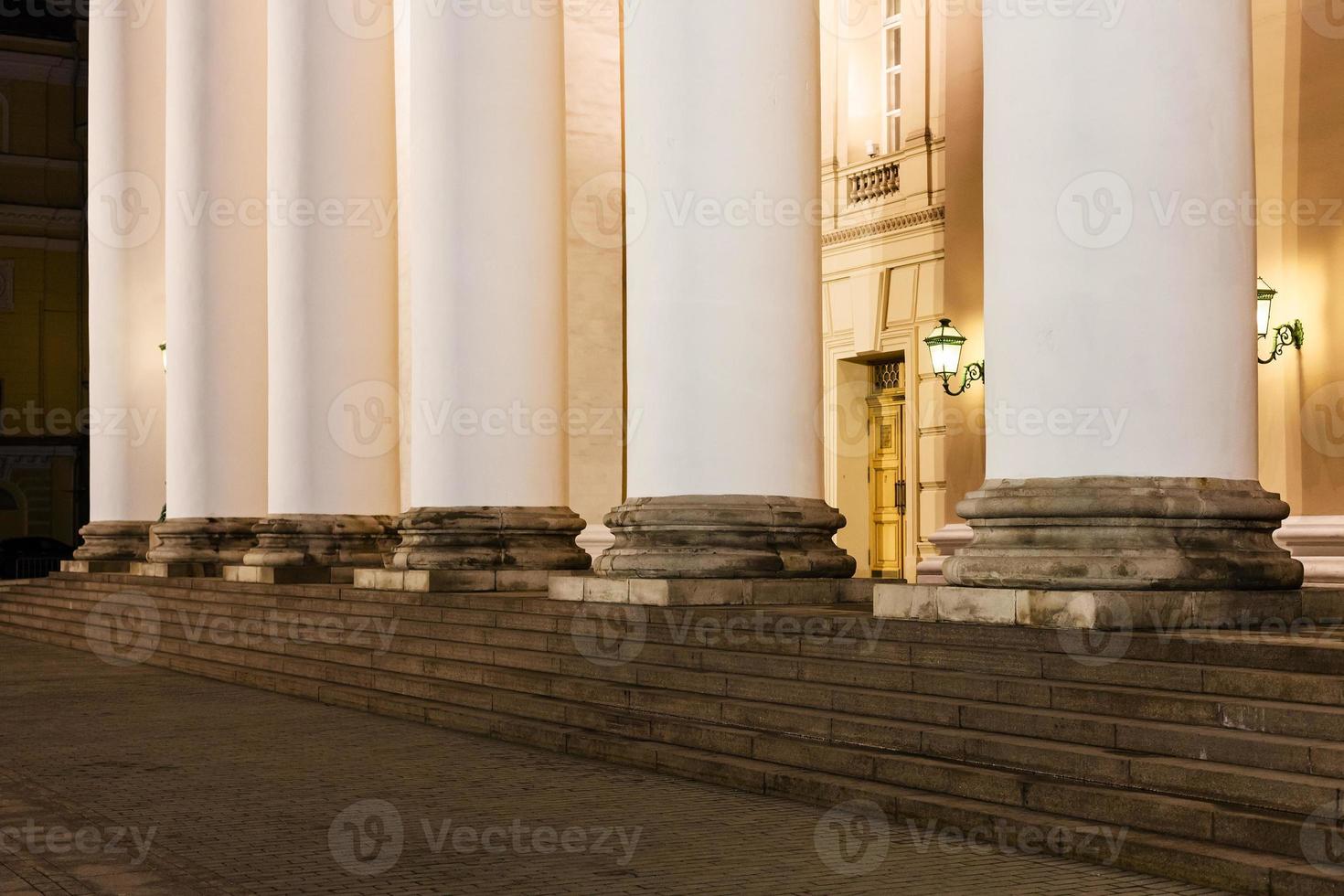 colonna del teatro bolshoi a Mosca foto