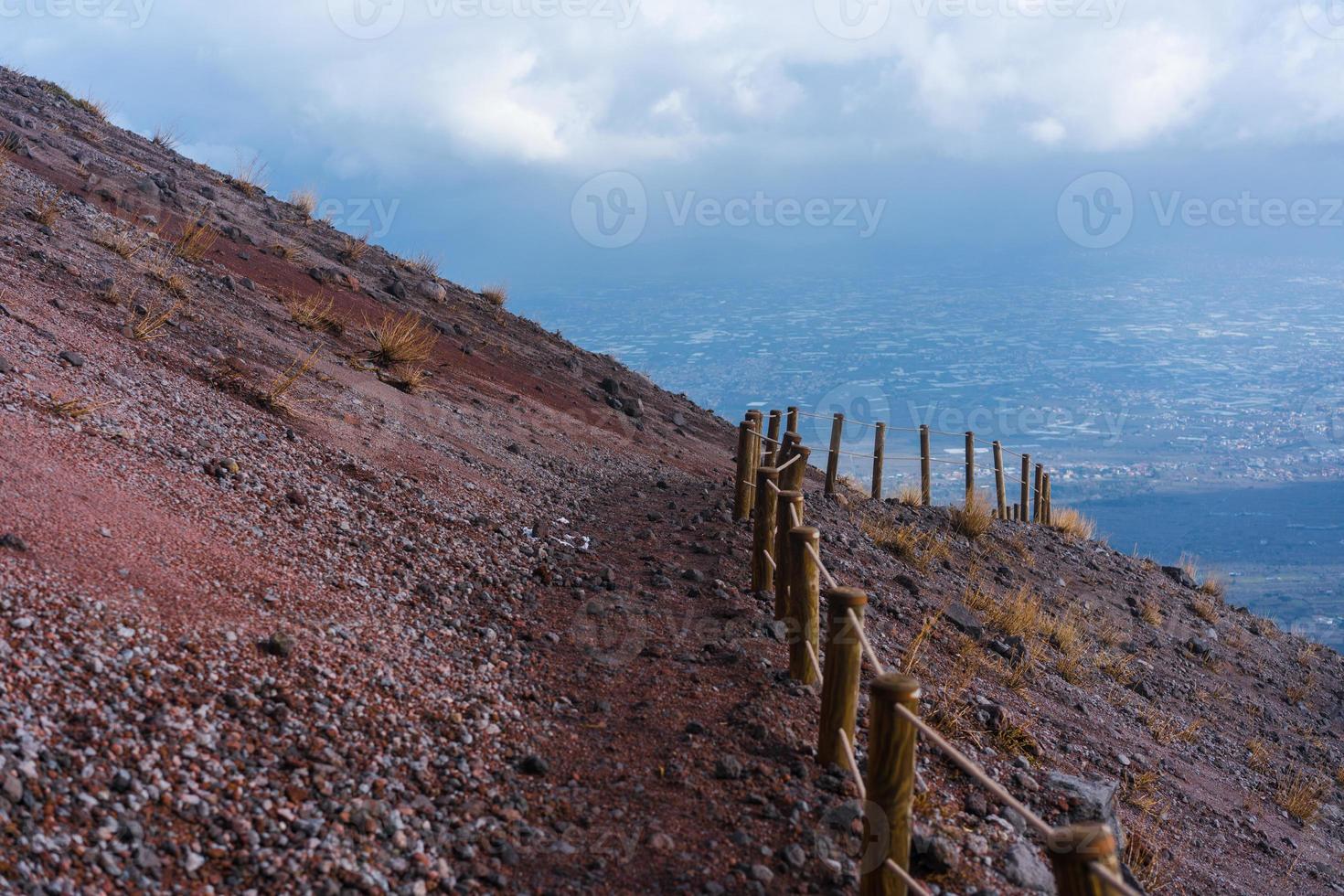 pista su un' versante foto