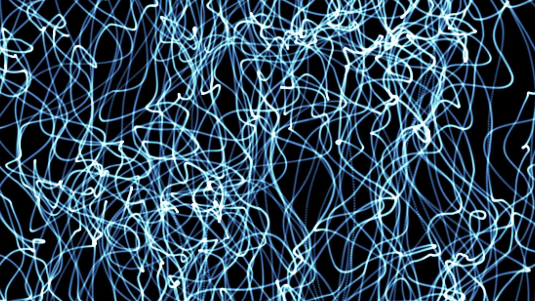 blu elettricità particella modulo, futuristico neon grafico potenza, scienza tecnologia energia 3d astratto arte elemento, tecnologia artificiale intelligenza, atomo forma cyberspazio tema sfondo foto