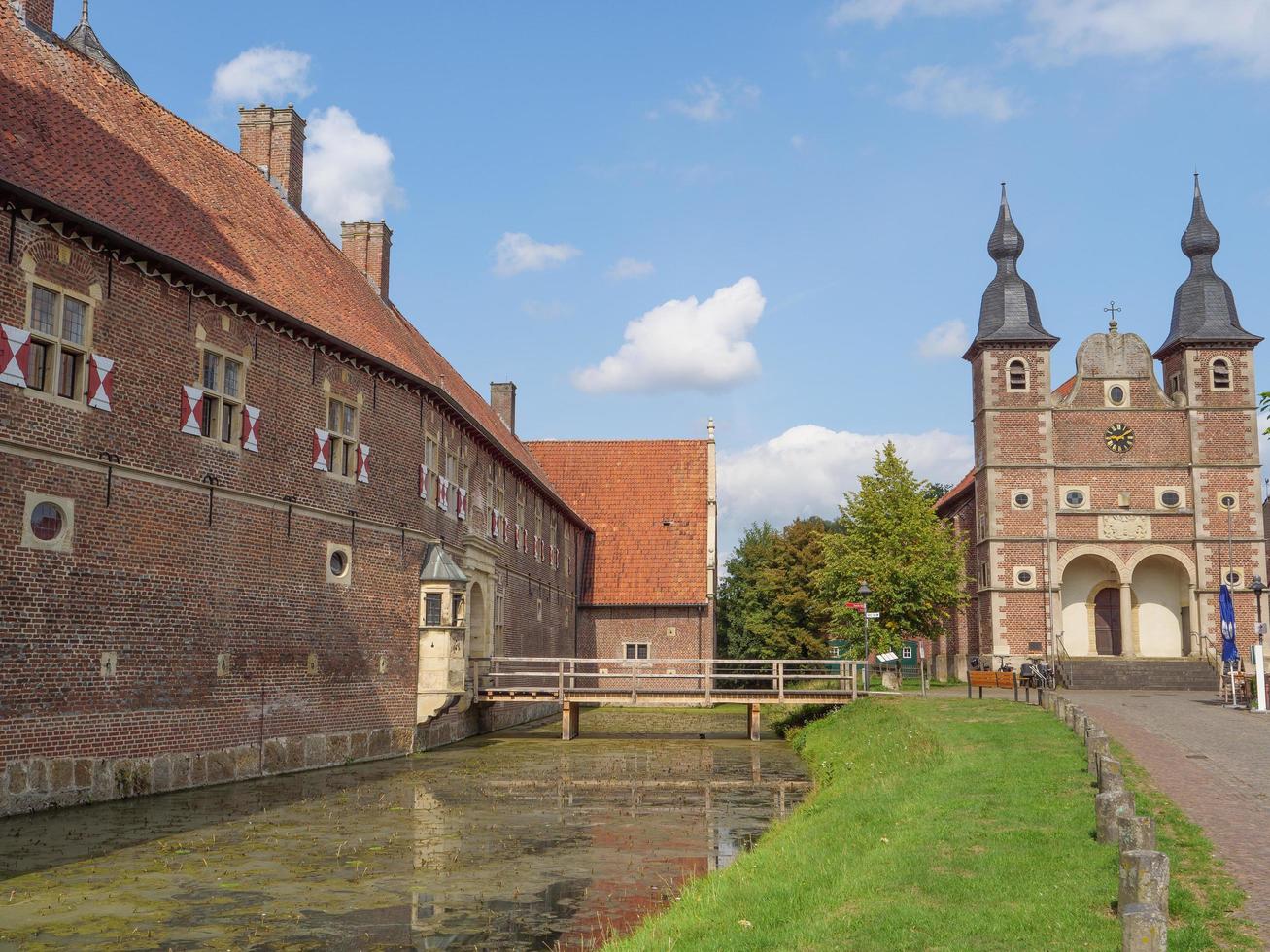 raesfeld, germania, 2020-il castello di rasfeld nel Germania foto