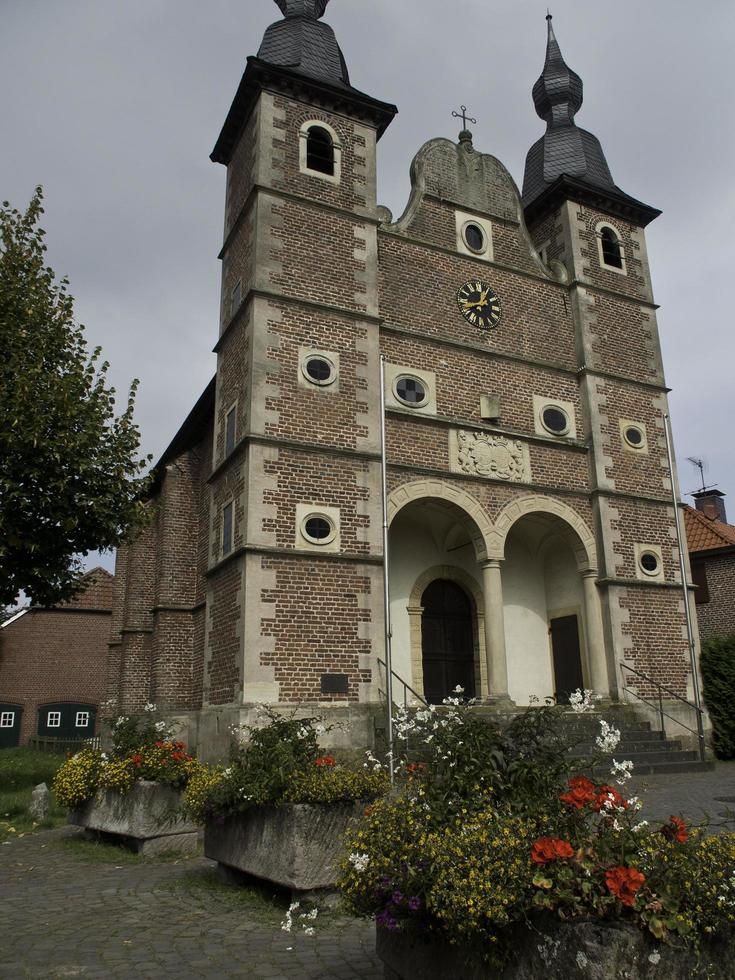 raesfeld, germania, 2020-il castello di rasfeld nel Germania foto