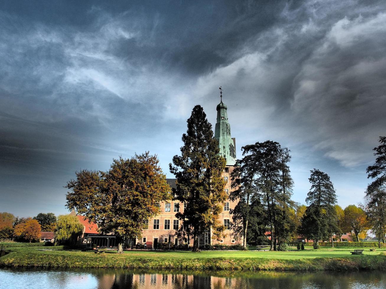 raesfeld, germania, 2020-il castello di rasfeld nel Germania foto