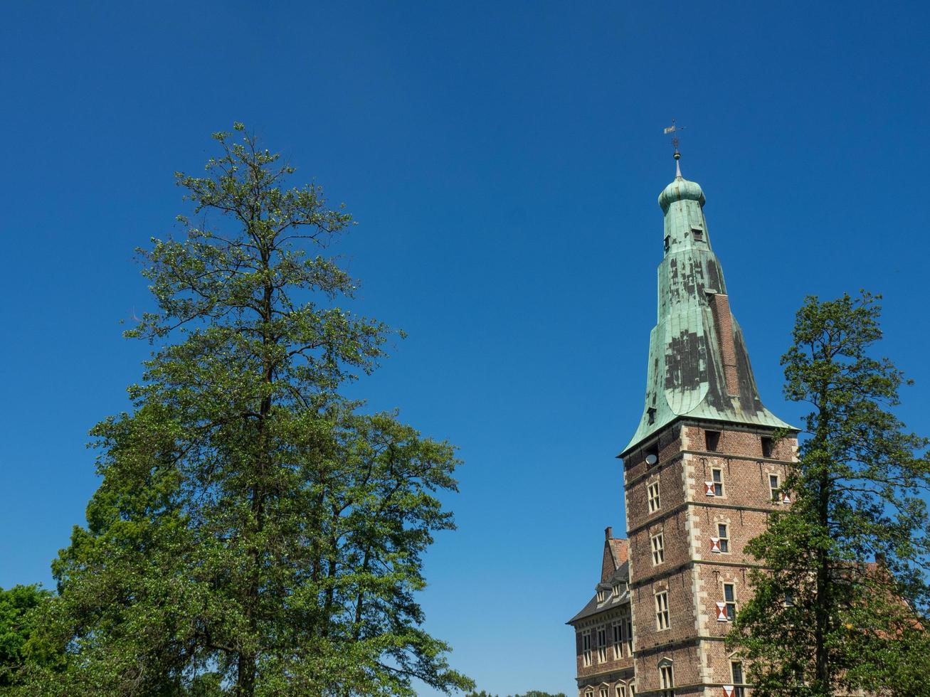 raesfeld, germania, 2020-il castello di rasfeld nel Germania foto