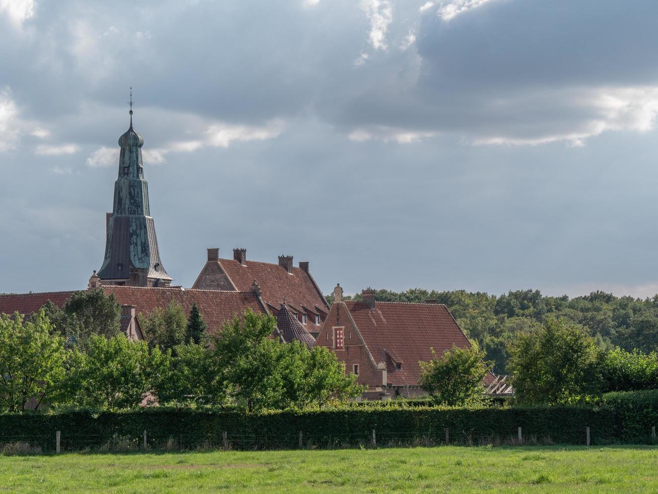 raesfeld, germania, 2020-il castello di rasfeld nel Germania foto