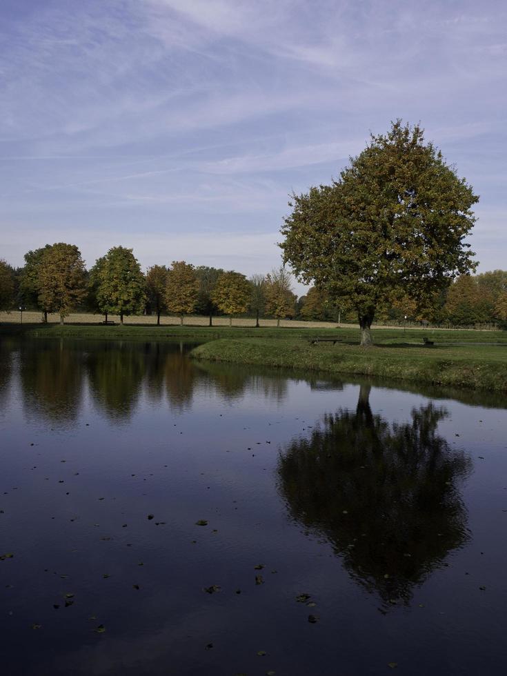 raesfeld, germania, 2020-il castello di rasfeld nel Germania foto