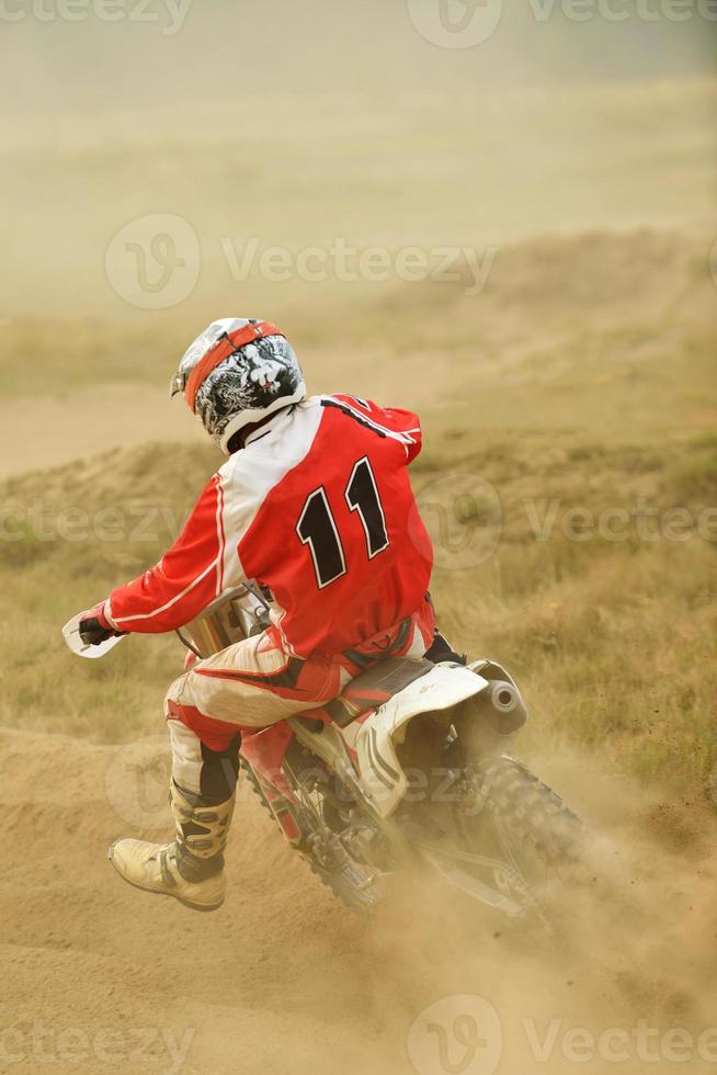 equitazione un' motocross bicicletta foto