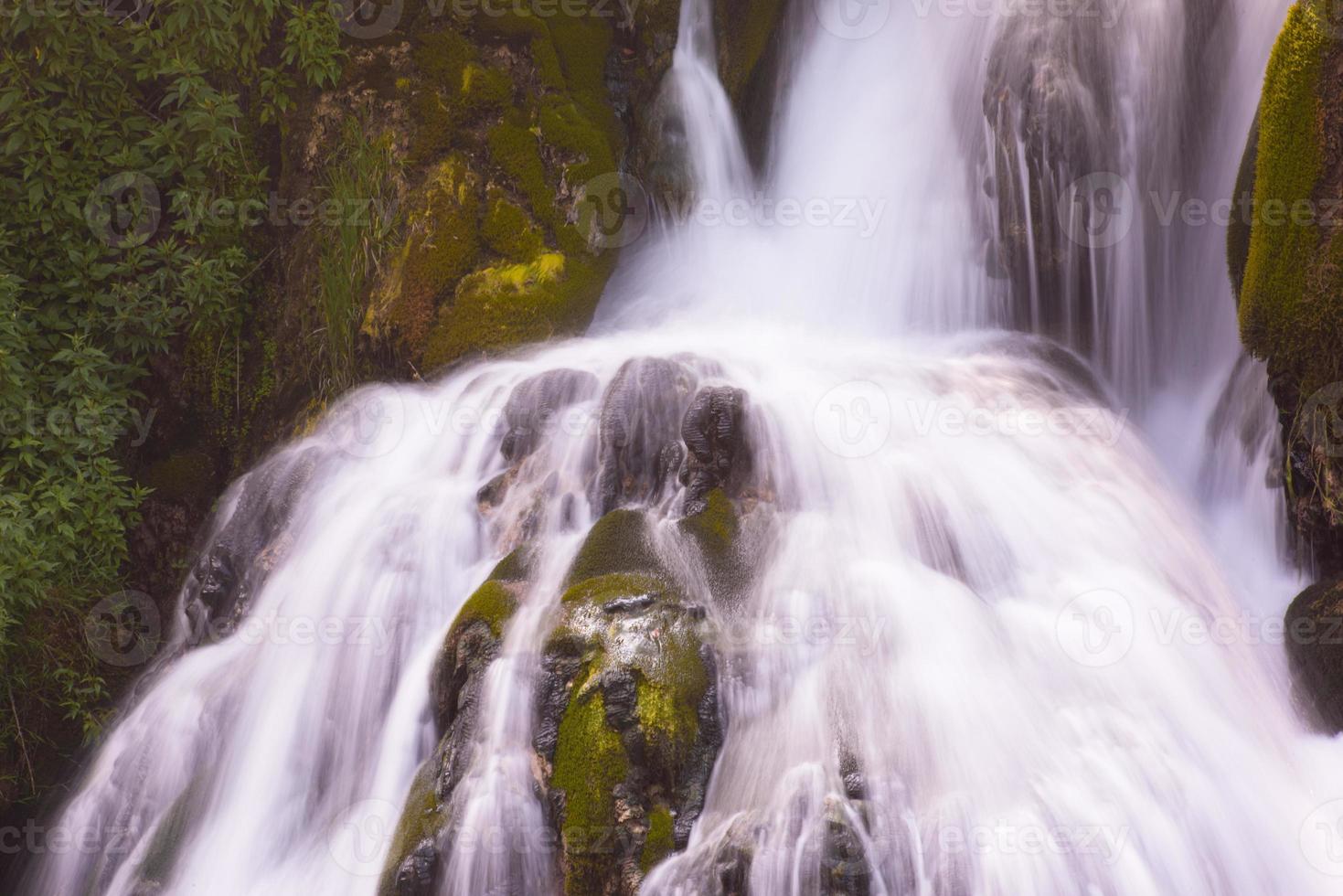 bella vista sulla cascata foto