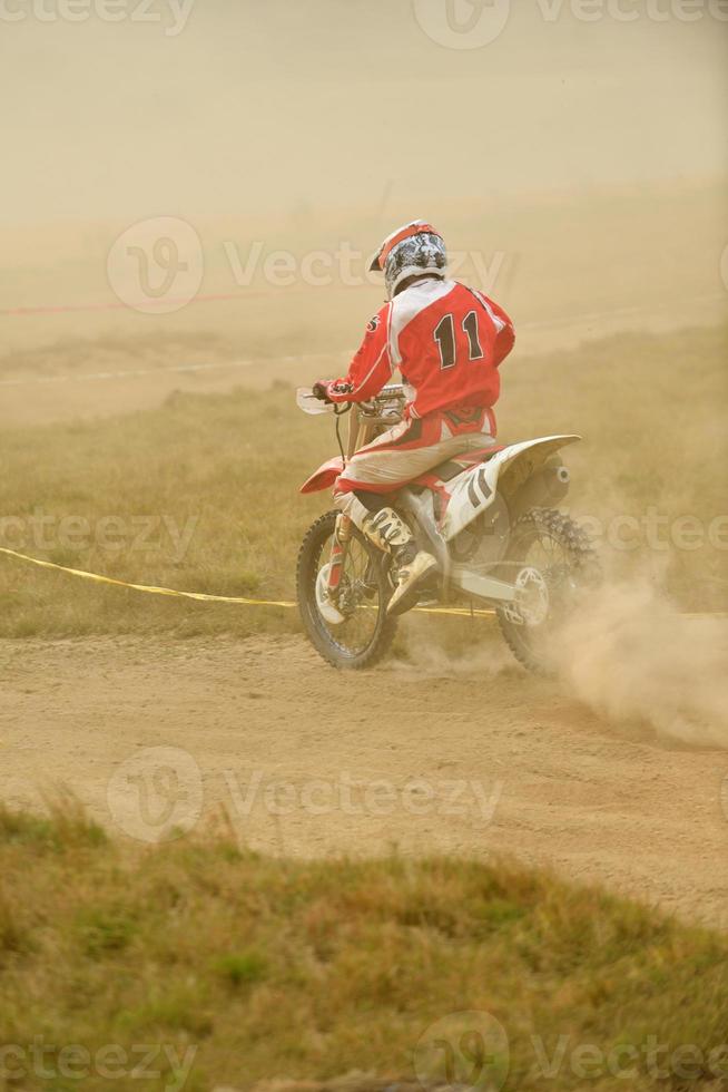 equitazione un' motocross bicicletta foto