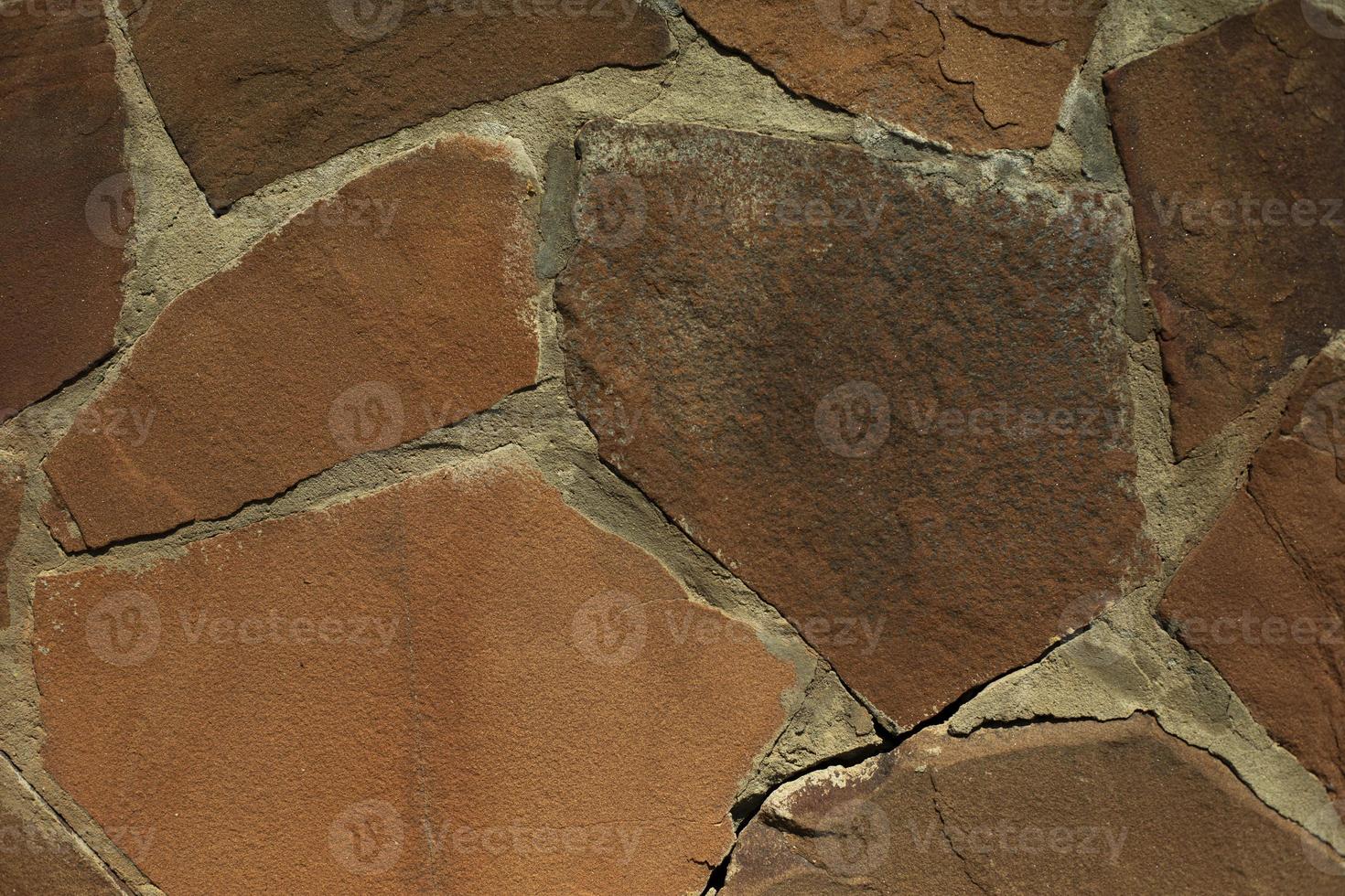 struttura di parete. caotico pietra. opere murarie sfondo. foto