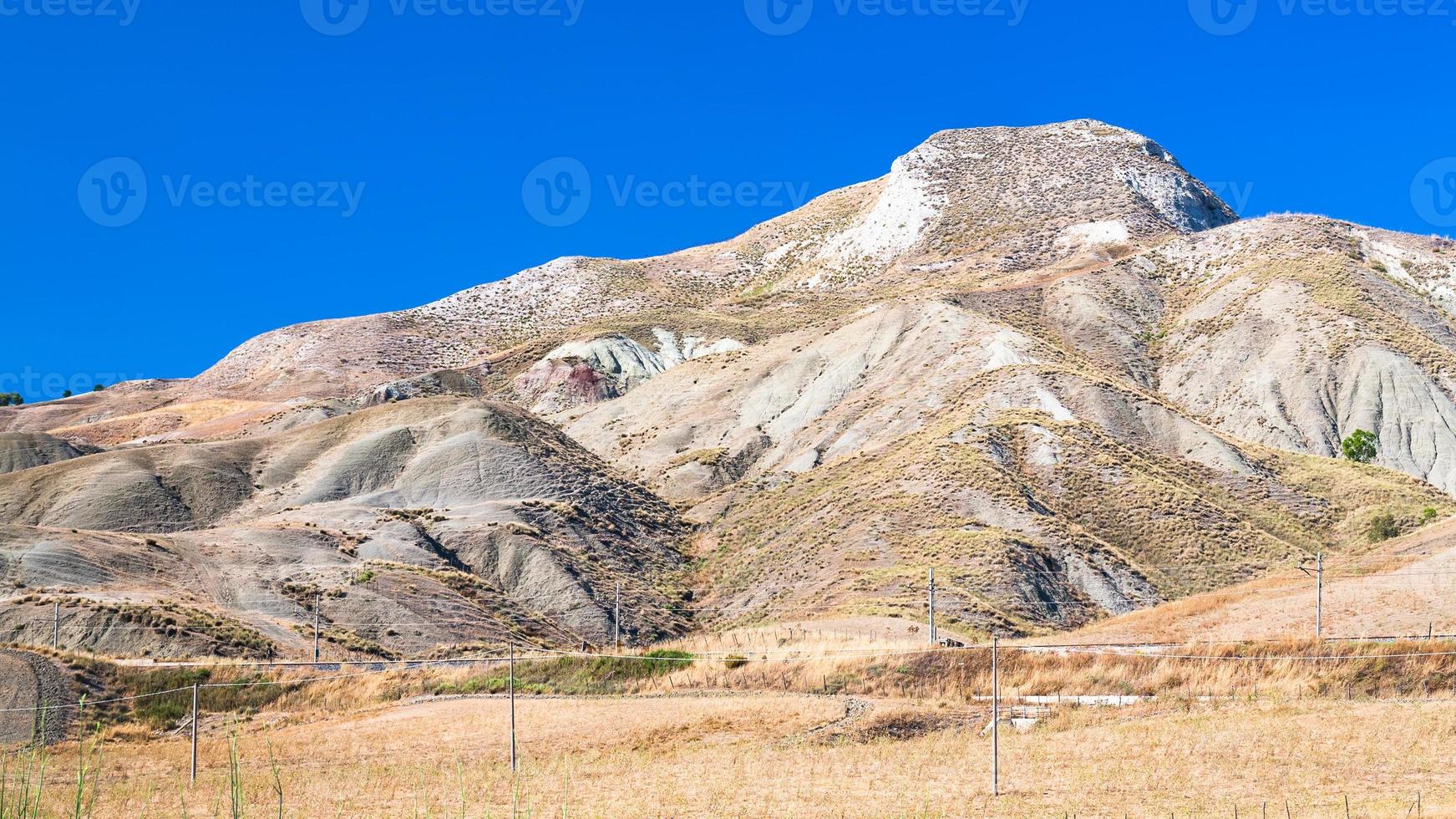 montagna paesaggio di interno parte di sicilia foto