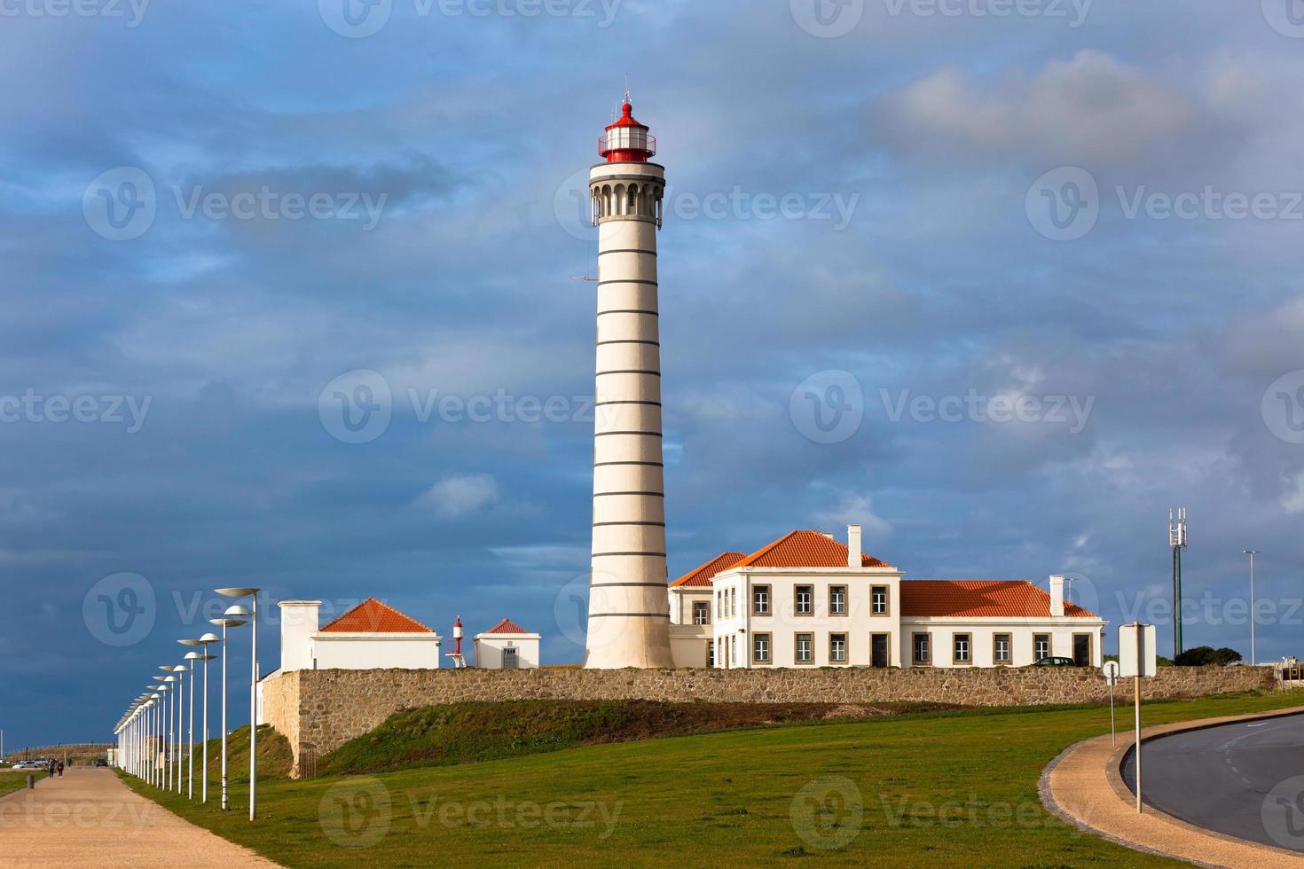 faro leca, matosinhos, porto quartiere, Portogallo foto