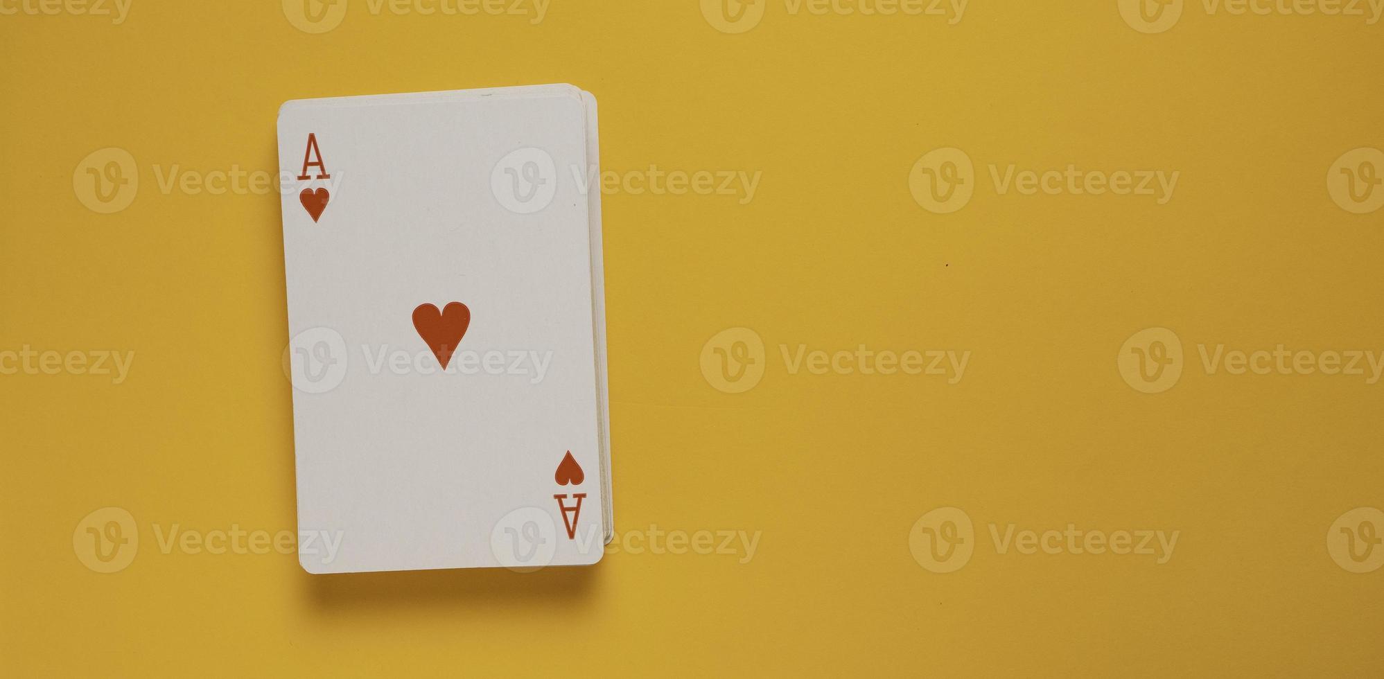 set di carte da gioco foto