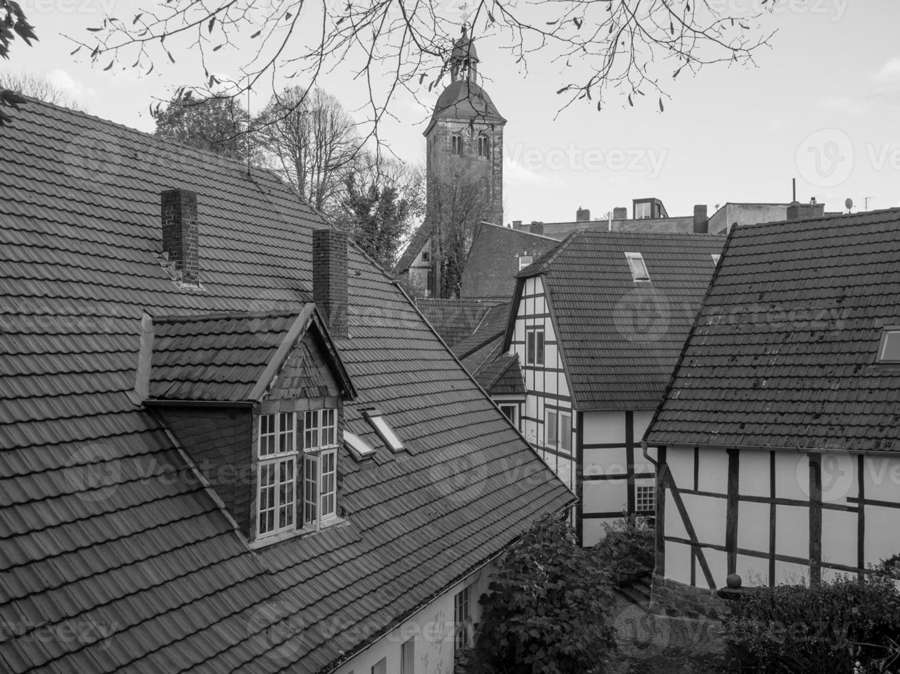 il vecchio città di tecklenburg nel Germania foto